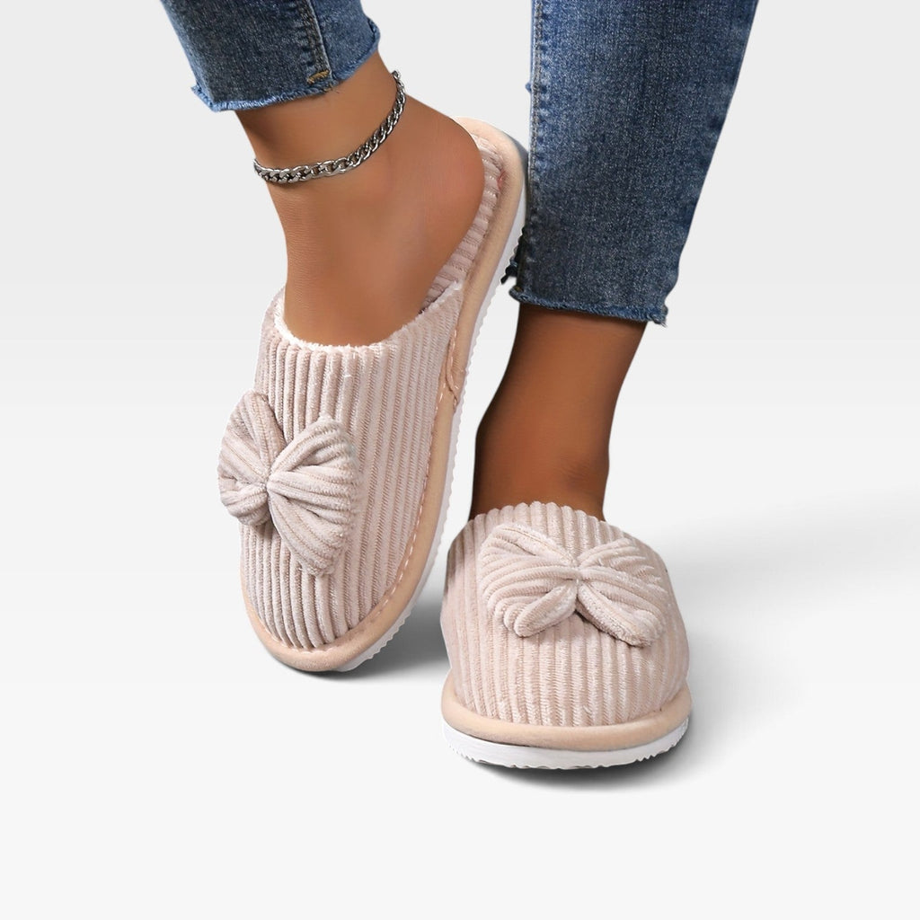 Women's Fleece-Lined Indoor Slippers — view 2