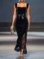 Bella | Elegant Velvet Lace Gown