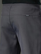 Men's fleece-lined water-repellent drawstring trousers