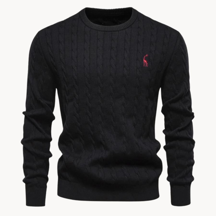 Men's Chunky Cable Knit Jumper | Kosta