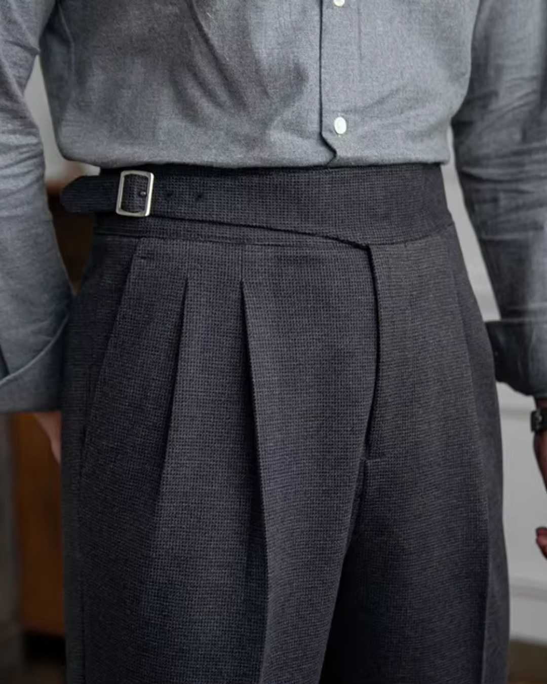 Men's Straight-Leg Trousers | Verona