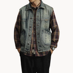 Men's Denim Vest | Claes