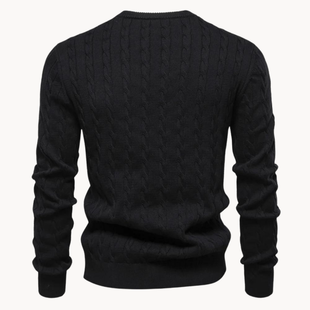 Men's Chunky Cable Knit Jumper | Kosta