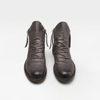 Men's Soft Leather Side-Zip Ankle Boots — view 12