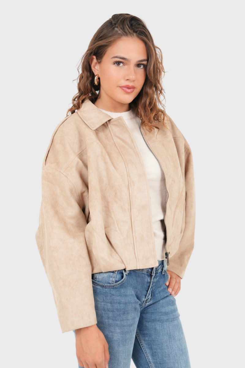 Blouson bomber oversize pour femme | Luccombe