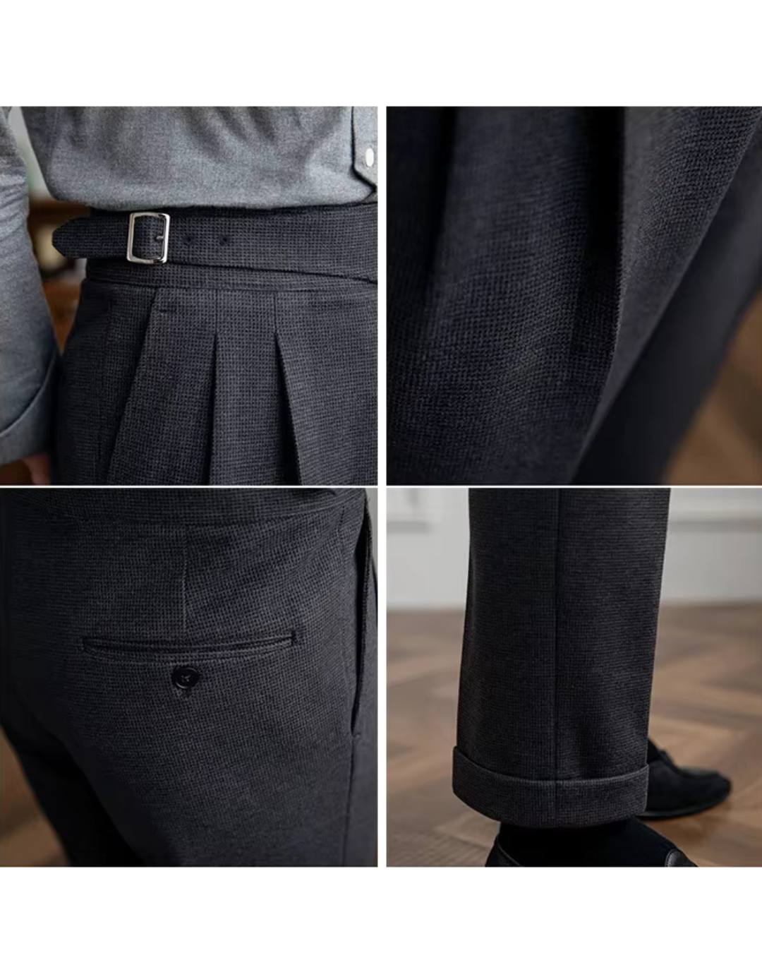 Men's Straight-Leg Trousers | Verona