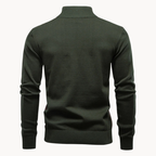 Men's Textured Quarter-Zip Jumper | Lakeside