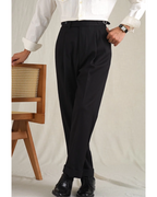 Men's Pleated Gurkha Trousers | Fabio