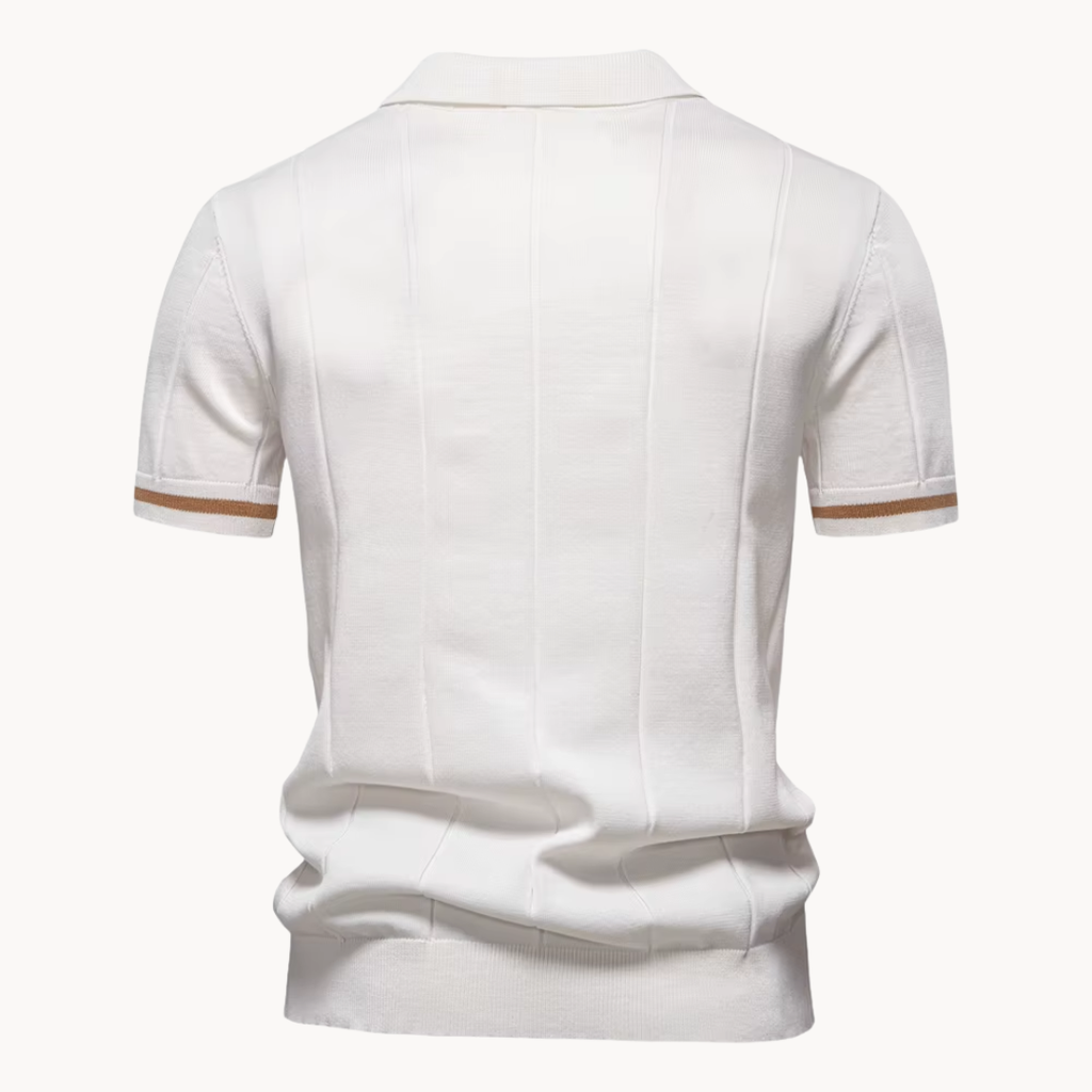 Men's Zip-Collar Polo Shirt | Callahan