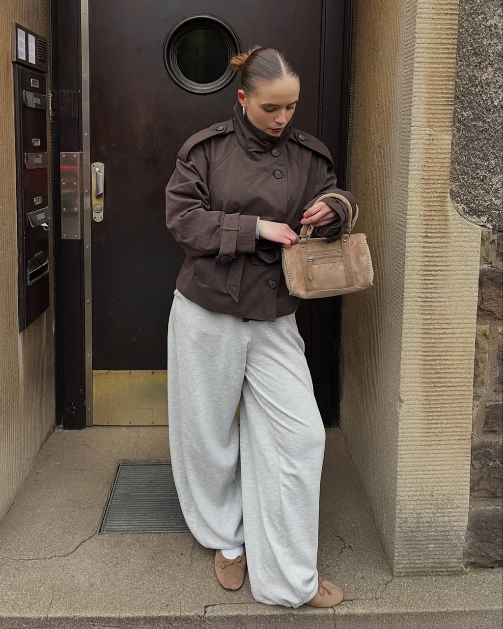 Trench-coat court boxy pour femme | Dartmouth