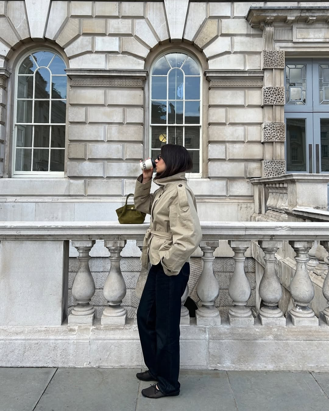 Trench-coat court à ceinture pour femme | Selworthy
