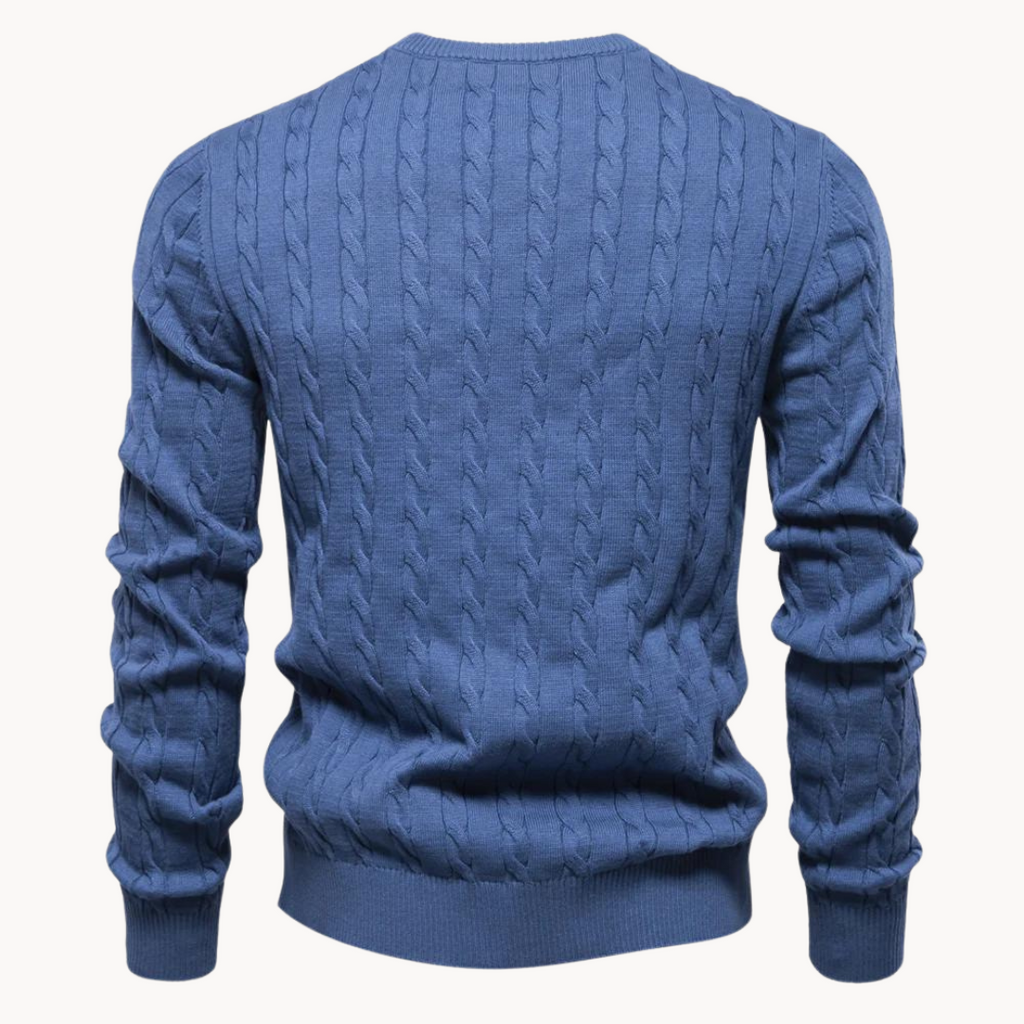 Men's Chunky Cable Knit Jumper | Kosta