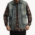 Men's Denim Vest | Claes