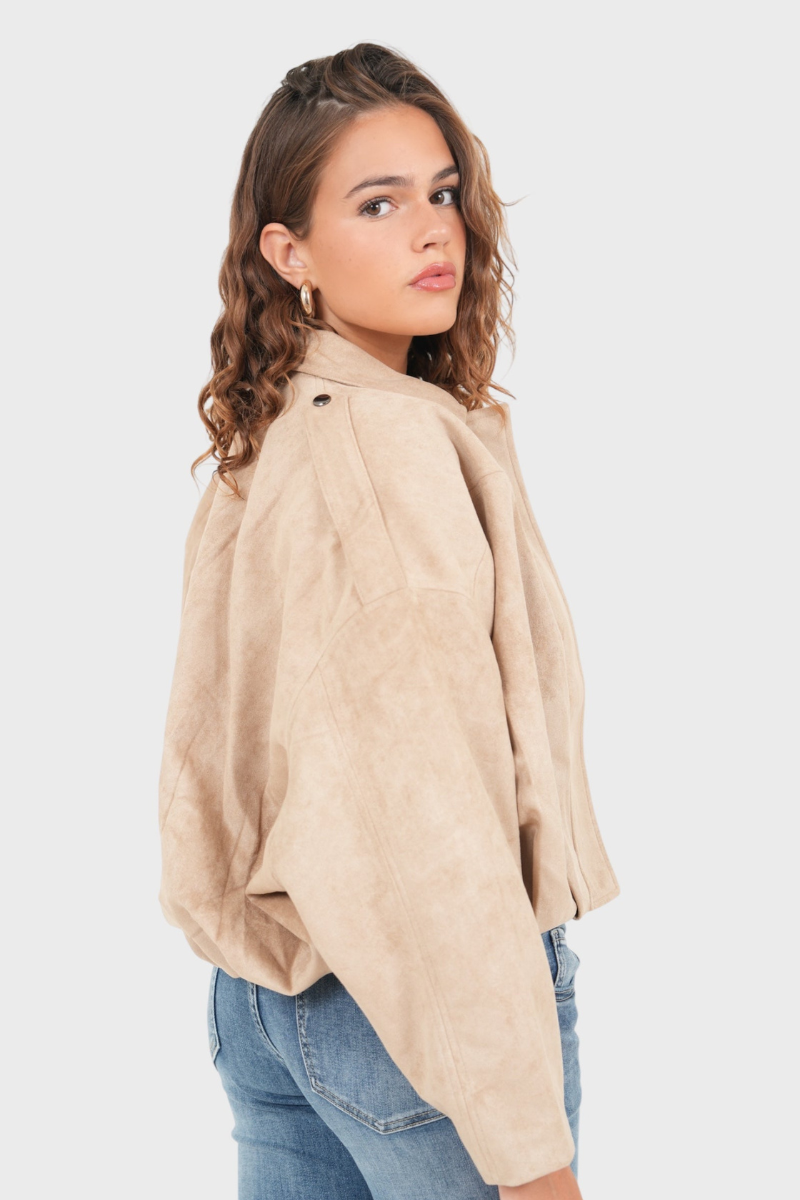 Blouson bomber oversize pour femme | Luccombe