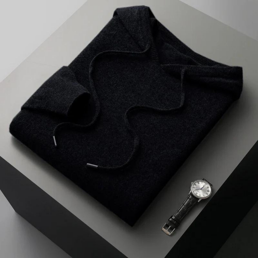 Men's Merino Wool Hoodie | Glacier