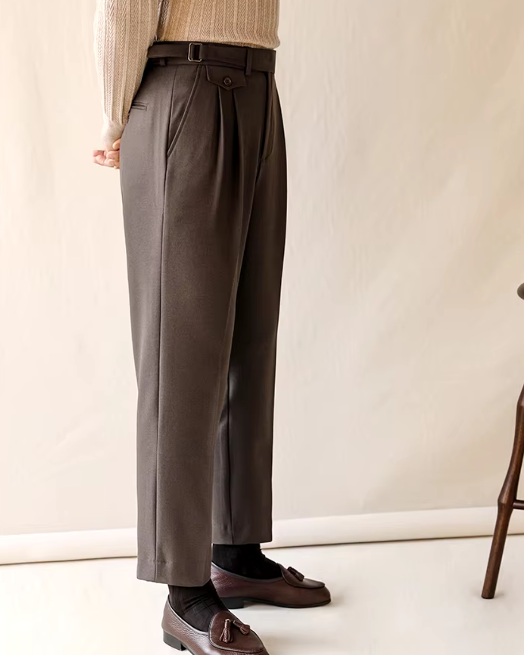 Men's Straight-Leg Trousers | Chancellor