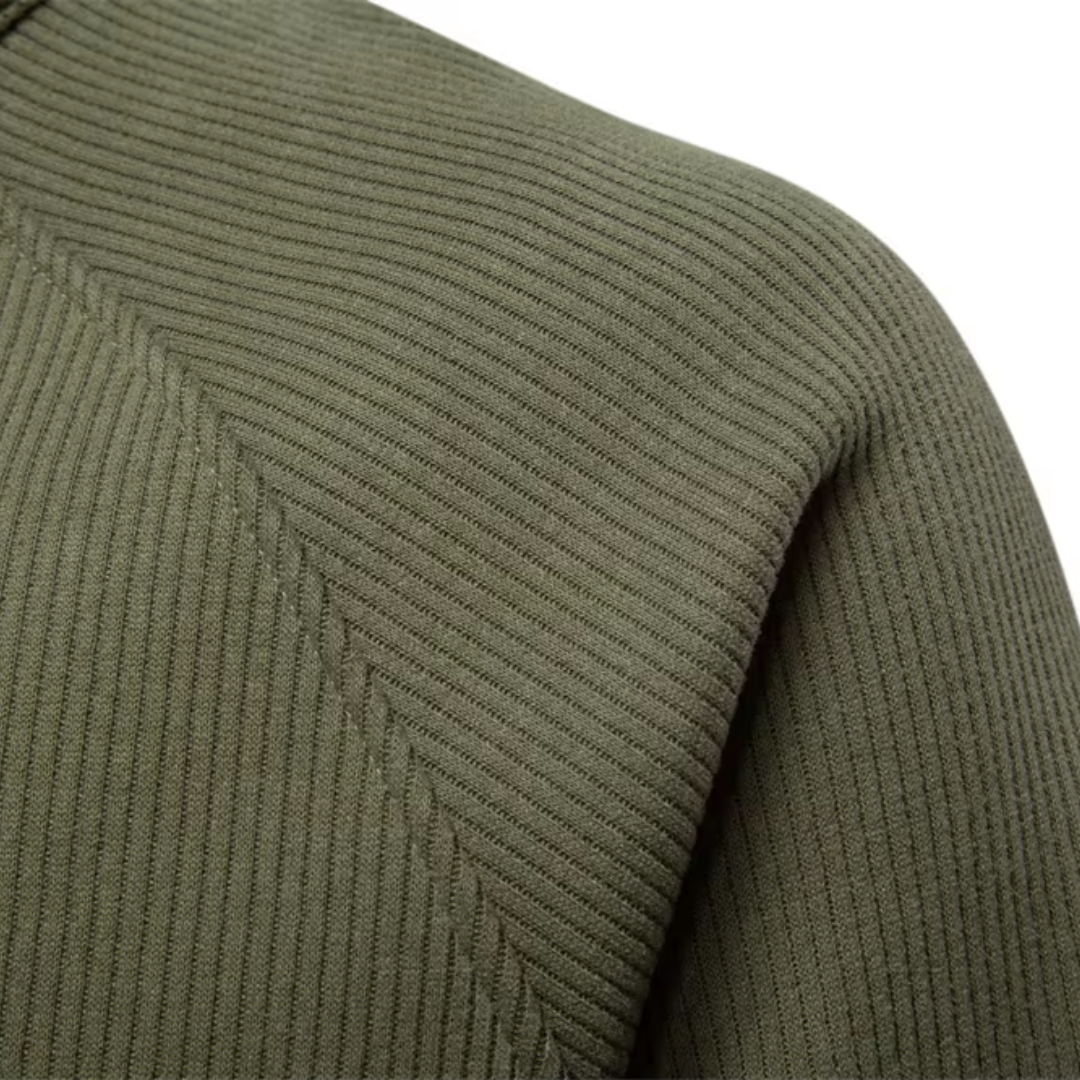 Men's Half-Zip Knit Jumper | Langford