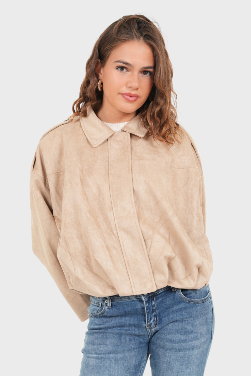 Blouson bomber oversize pour femme | Luccombe