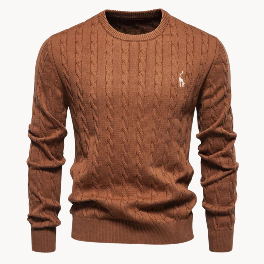 Men's Chunky Cable Knit Jumper | Kosta
