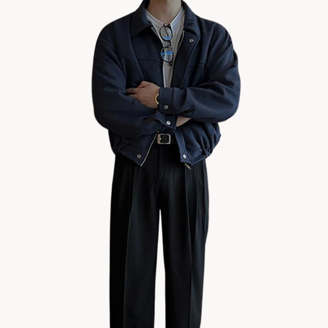 Men's Zip-Front Jacket | Draymoor
