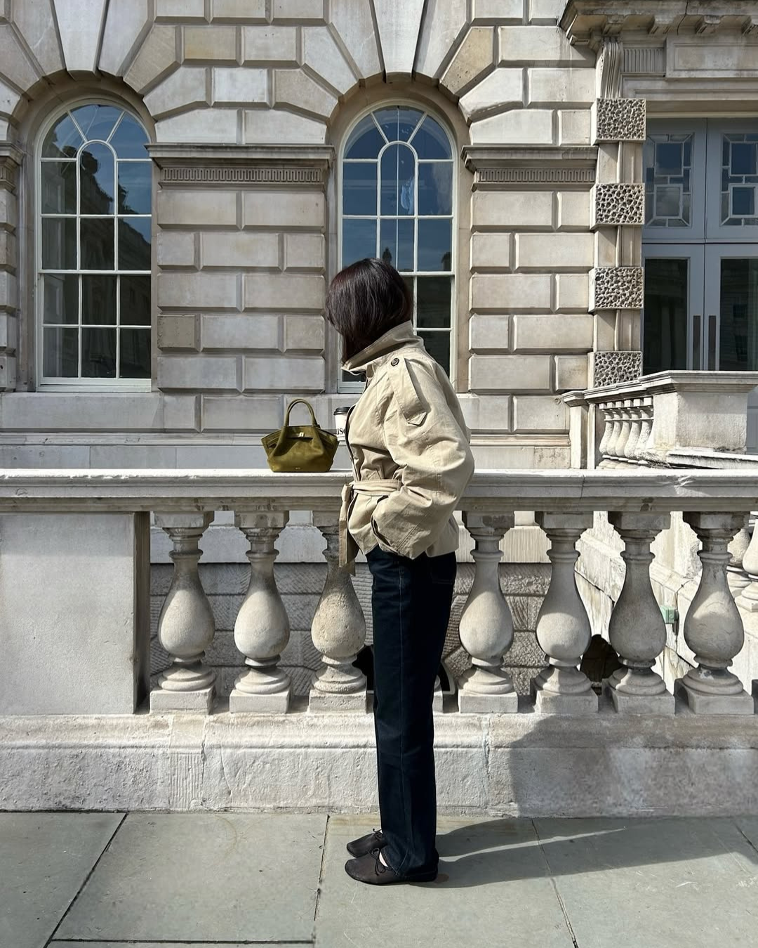 Trench-coat court à ceinture pour femme | Selworthy
