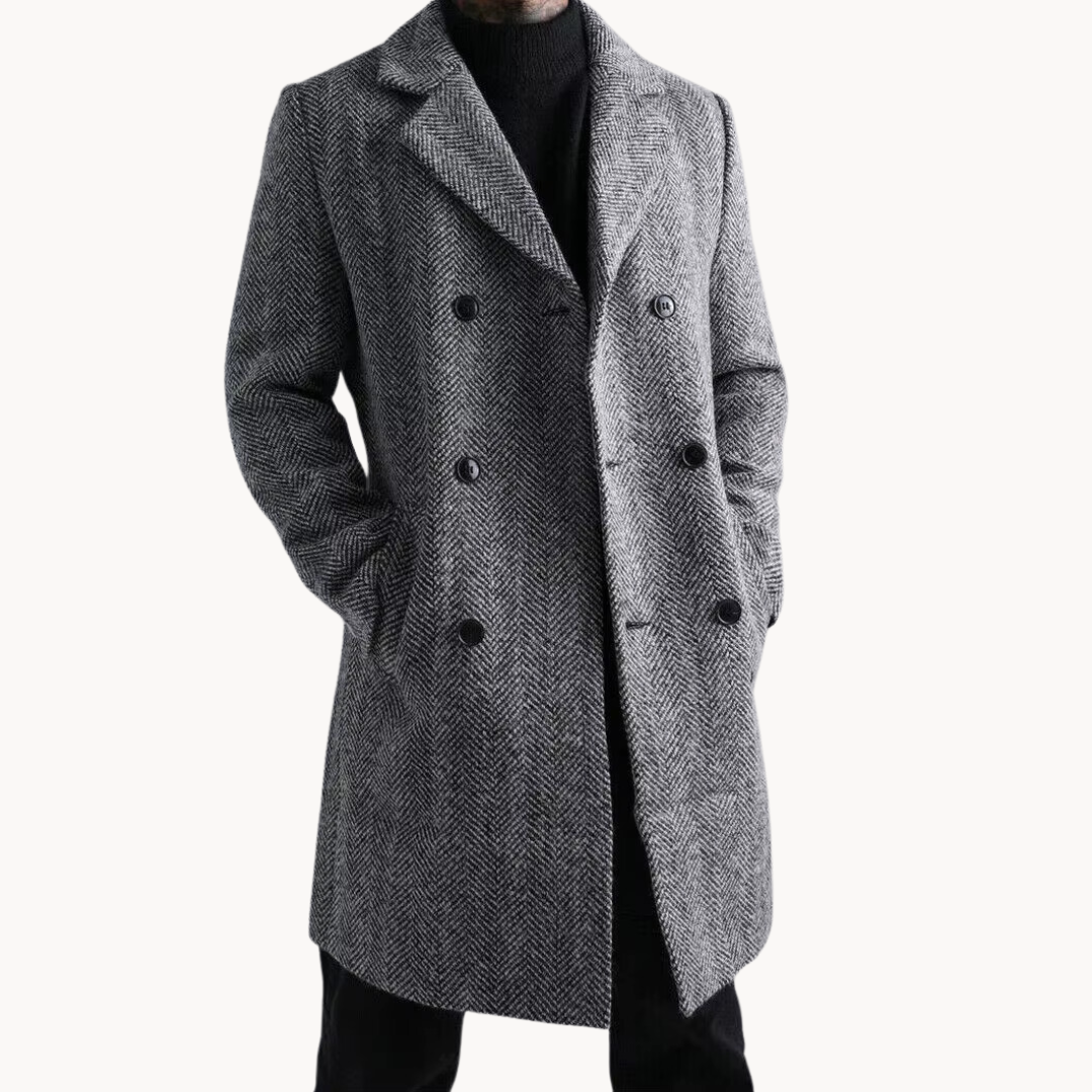 Men's Double-Breasted Coat | Stefano