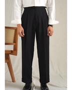 Men's Pleated Gurkha Trousers | Fabio