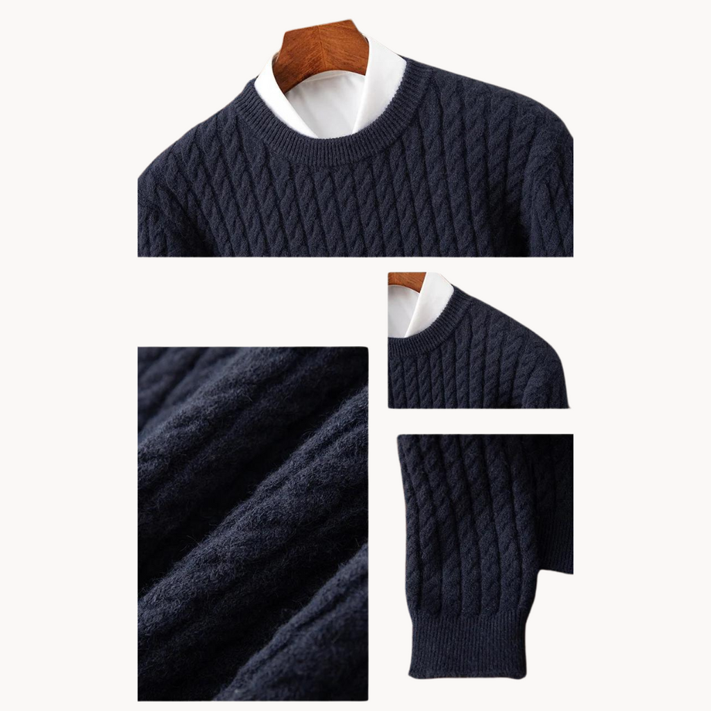 Men's Cashmere Knit Jumper | Marcelline