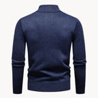 Men's Cable Textured Zip-Up Jumper | Stratton