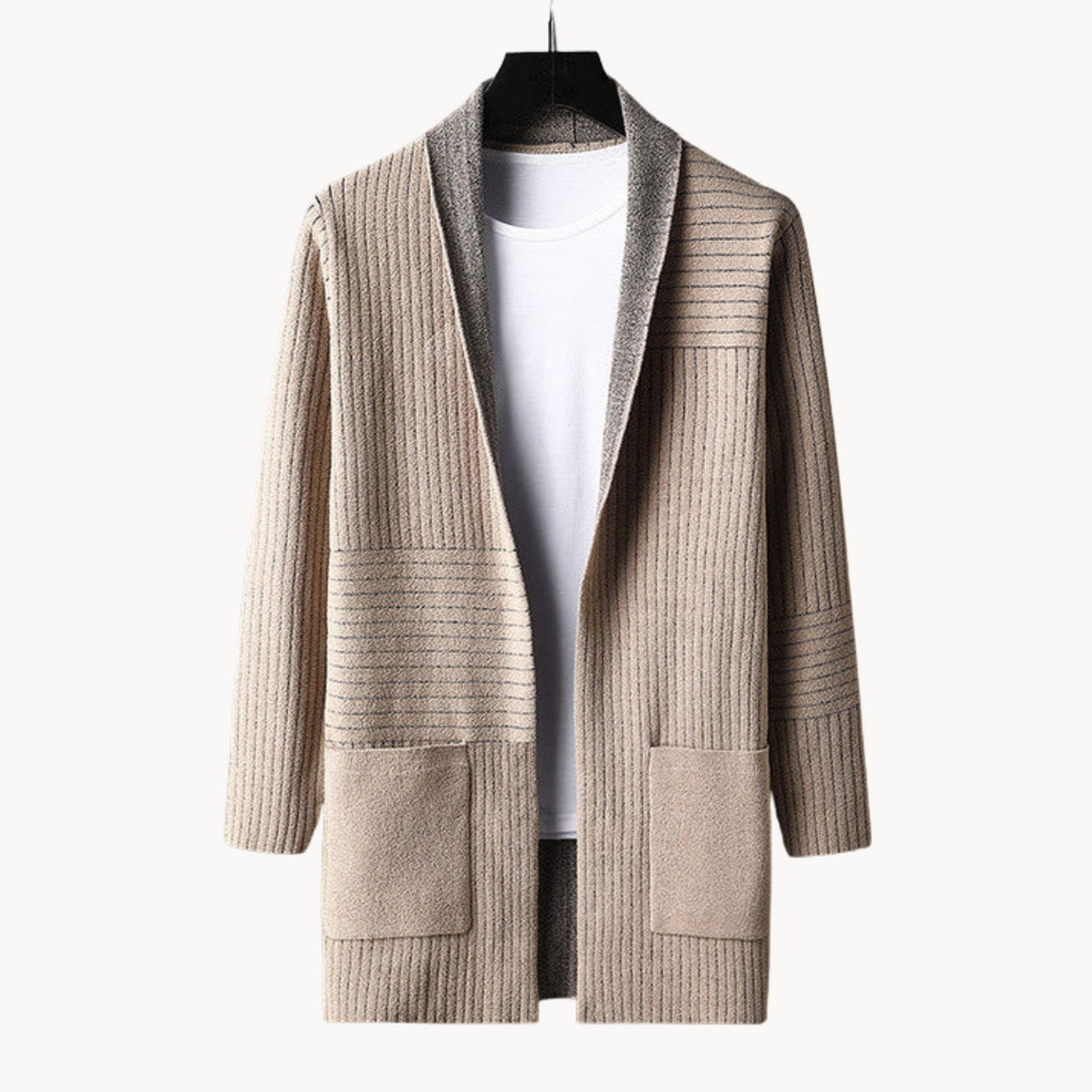 Men's Ribbed Cardigan | Henri
