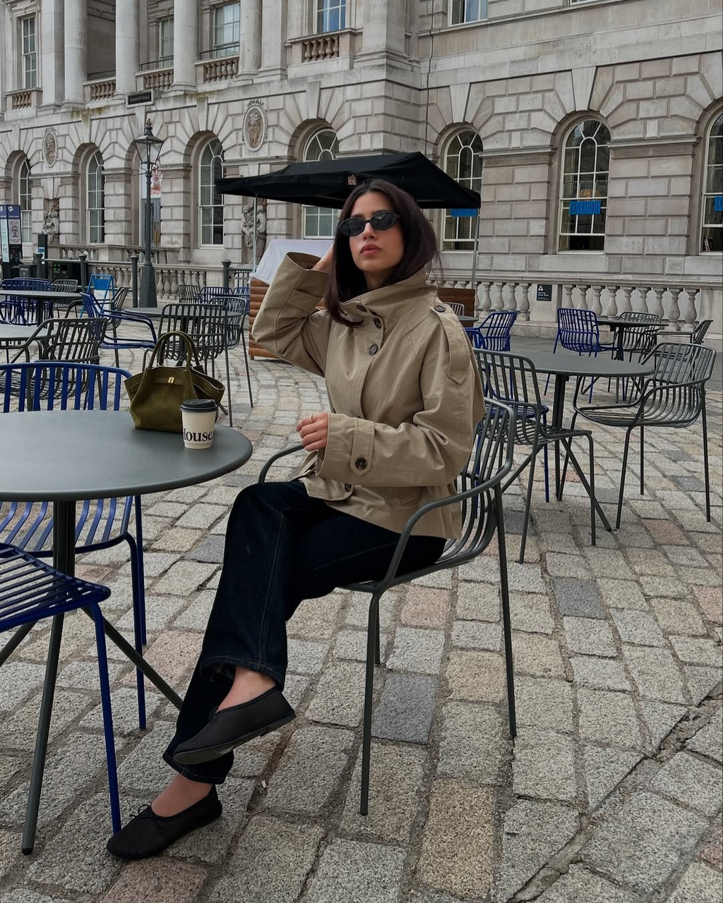 Trench-coat court à ceinture pour femme | Selworthy