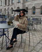 Trench-coat court à ceinture pour femme | Selworthy