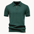 Men's Zip-Collar Polo Shirt | Callahan