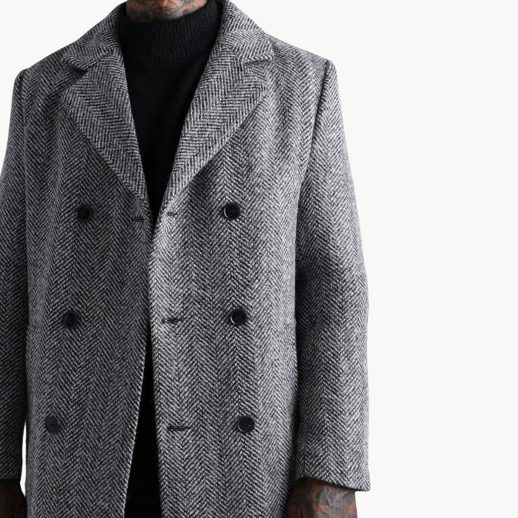 Men's Double-Breasted Coat | Stefano