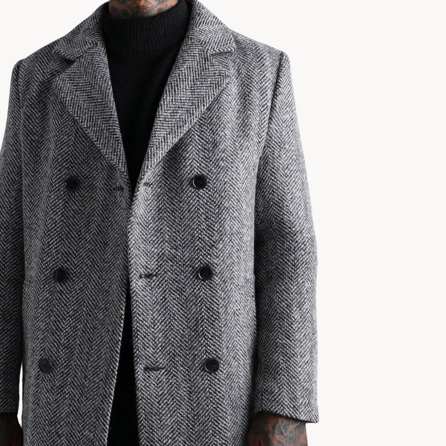 Men's Double-Breasted Coat | Stefano