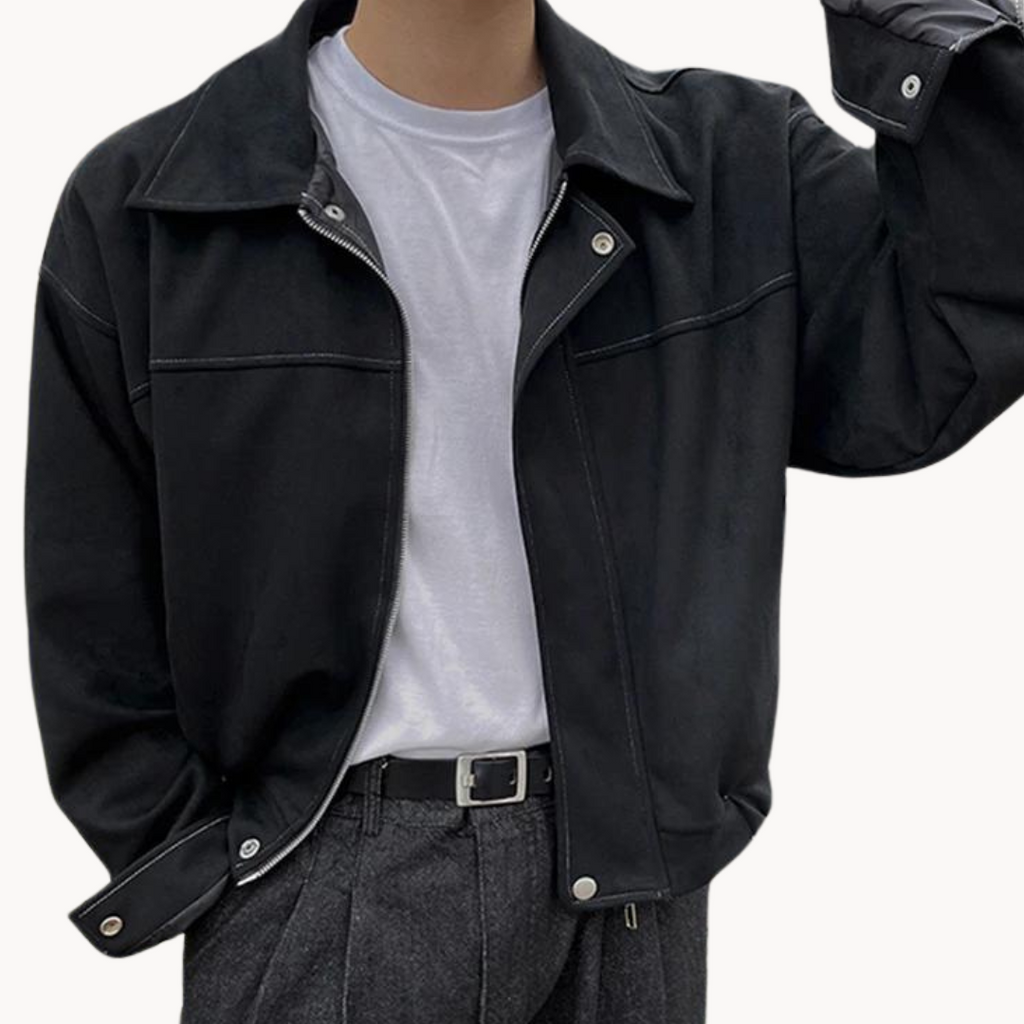 Men's Zip-Front Jacket | Draymoor