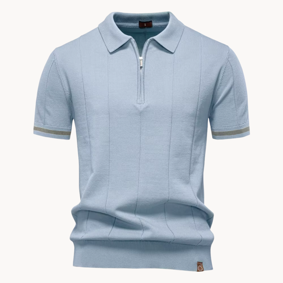 Polo à col zippé pour homme | Callahan