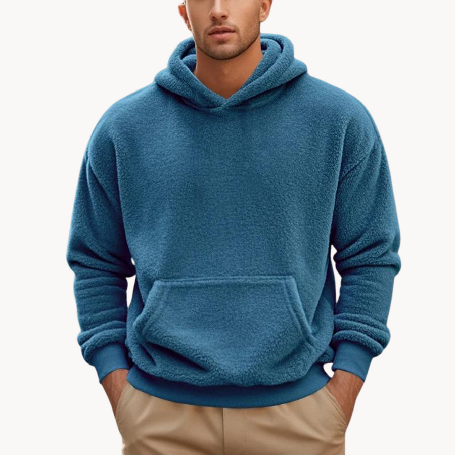 Men's Cosy Fleece Hoodie | Miro