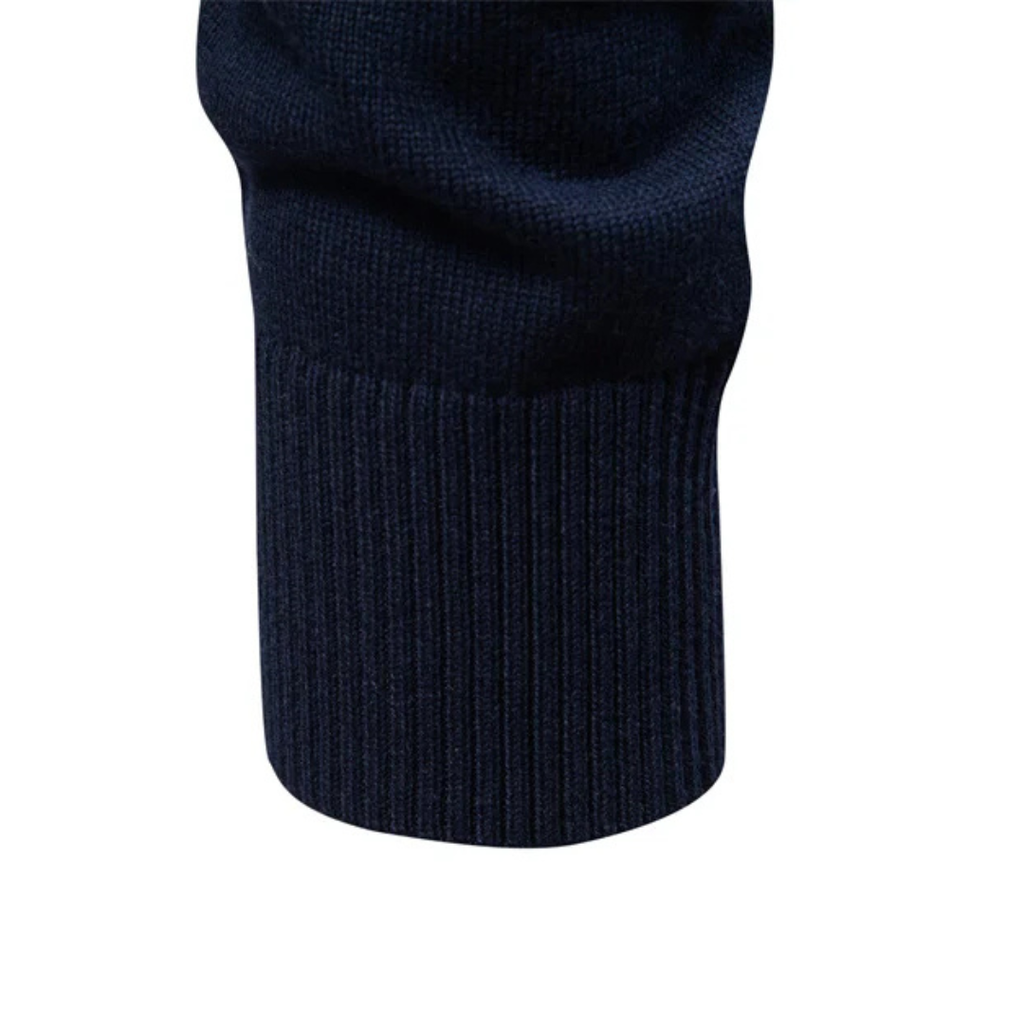 Men's Textured Quarter-Zip Jumper | Lakeside