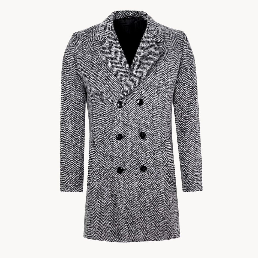 Men's Double-Breasted Coat | Stefano
