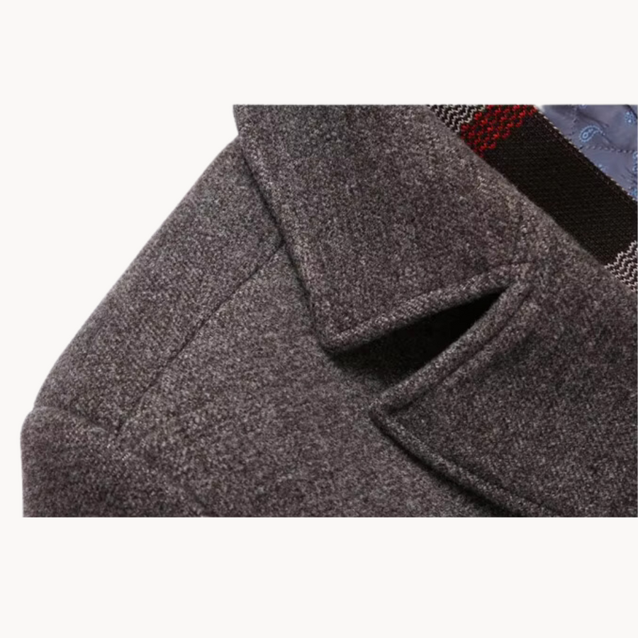 Men's Single-Breasted Coat | Julian