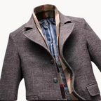 Men's Single-Breasted Coat | Julian