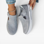 Women's Velcro Platform Walking Trainers — view 10