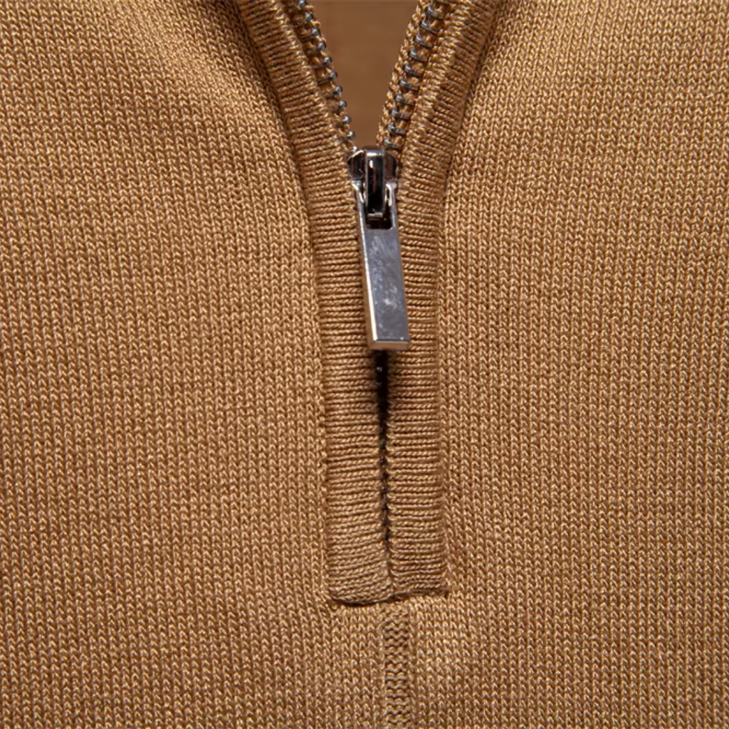 Men's Zip-Collar Polo Shirt | Callahan