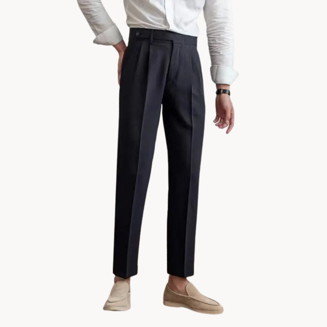 Men's Pleated Trousers | Santini