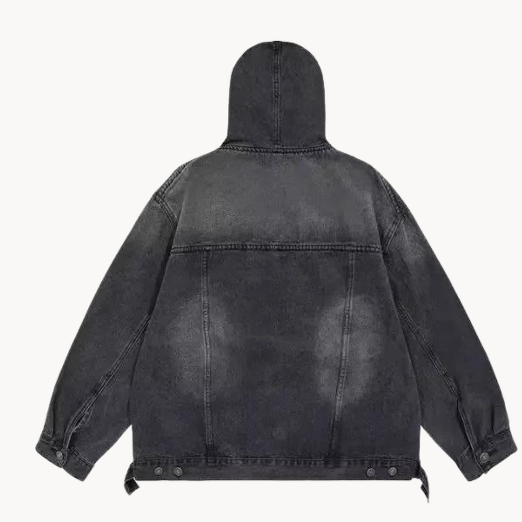 Men's Denim Hoodie | Greystone