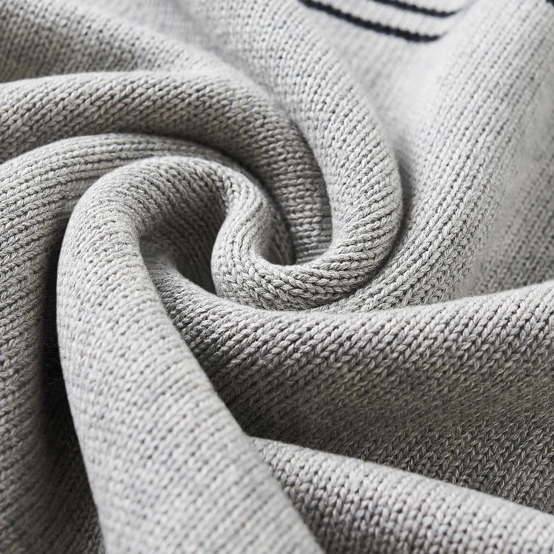 Men's Knitted Quarter-Zip Jumper | Renard