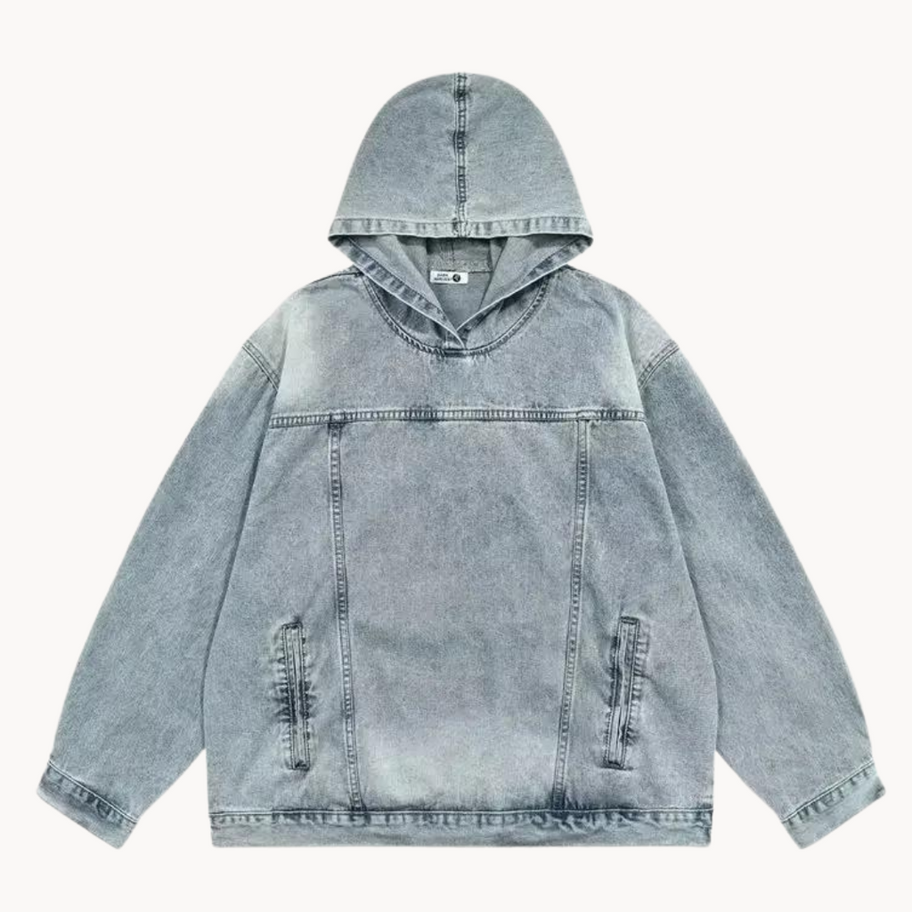 Men's Denim Hoodie | Greystone