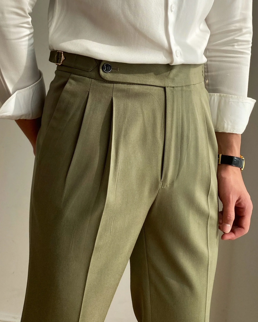 Men's Pleated Trousers | Zephyrine
