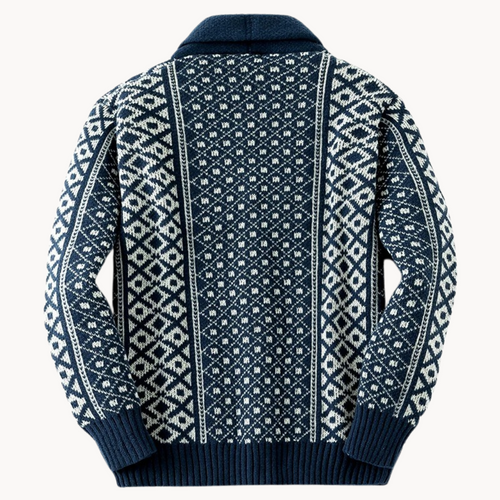 Men's Button Detail Knit Jumper | Matvey